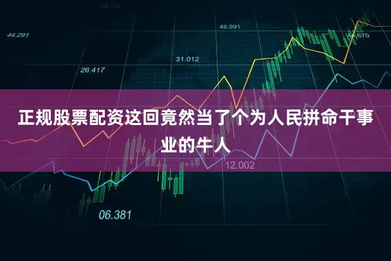 正规股票配资这回竟然当了个为人民拼命干事业的牛人
